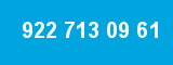 922 713 09 61 922 713 09 61